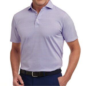 NWT Holderness & Bourne The Buchanan Shirt thistle & Oxford polo Shirt XXL